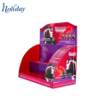 2015 farbenreiche POP Vorlage Karton Display Box Großhandel Papier Zähler Display Box